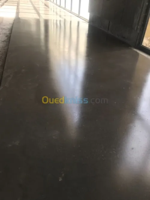 Beton ciré anti dérapent 