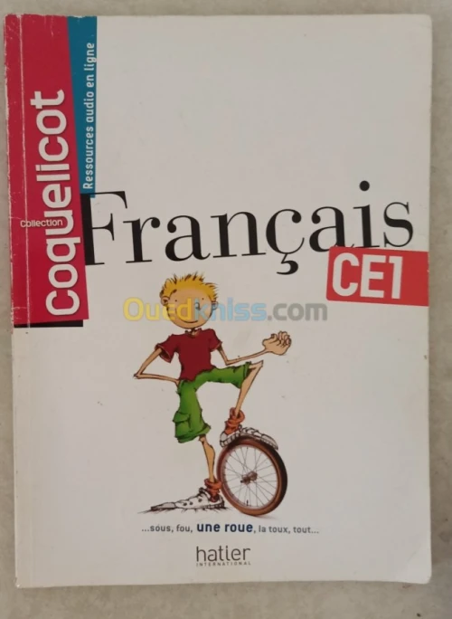 Livres scolaires programm français ce1