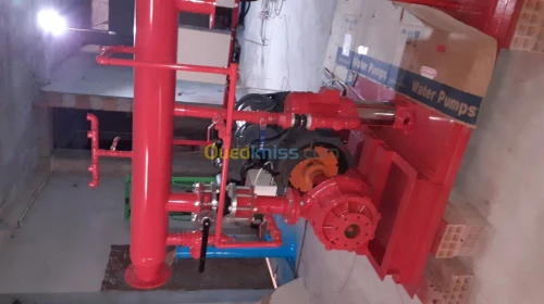 INSTALLATION SYSTEME ANTI INCENDIE