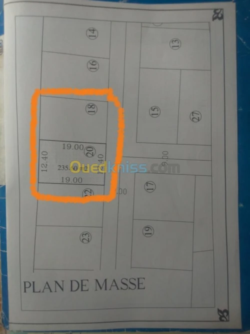 Vente Terrain Mila Mila