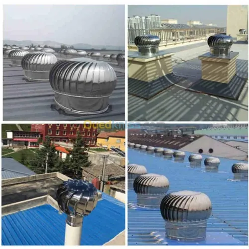 Exctracteur d'air roof turbine