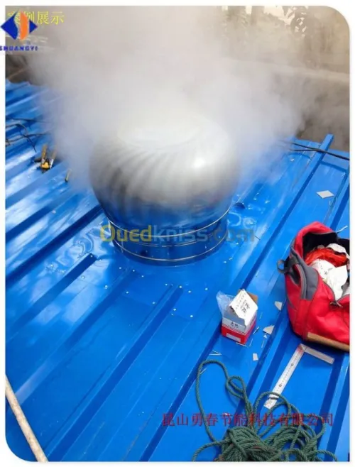Exctracteur d'air roof turbine