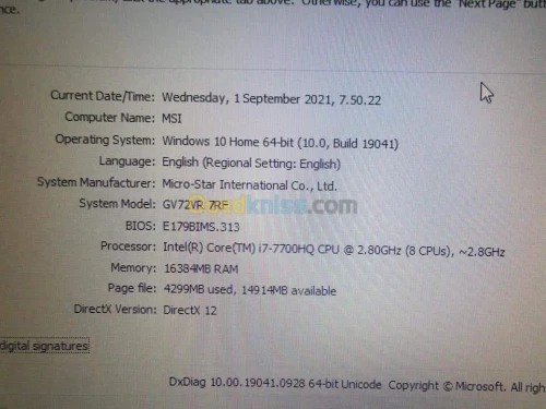 Msi neuf 