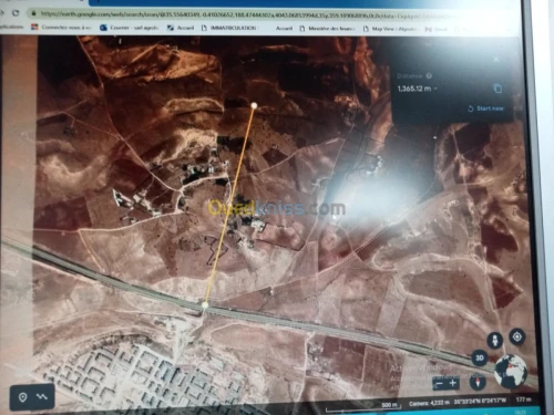 Vente Terrain Agricole Oran Oued tlelat