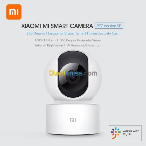 Camera xiaomi Wifi 360° 1080P Full HD