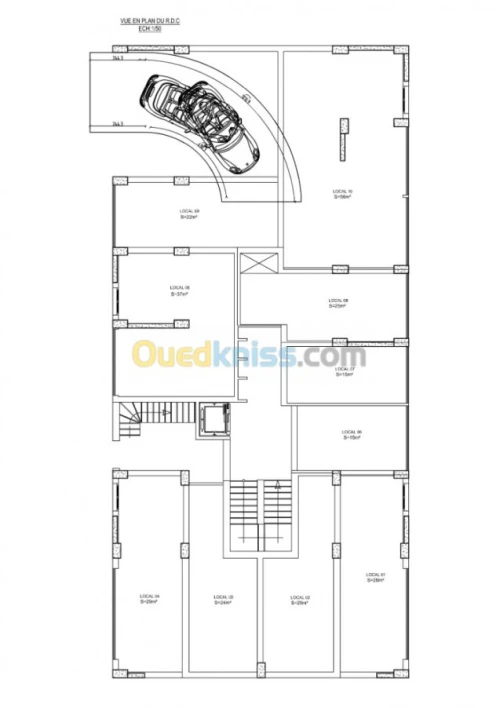 Vente Appartement F2 Alger Bordj el kiffan