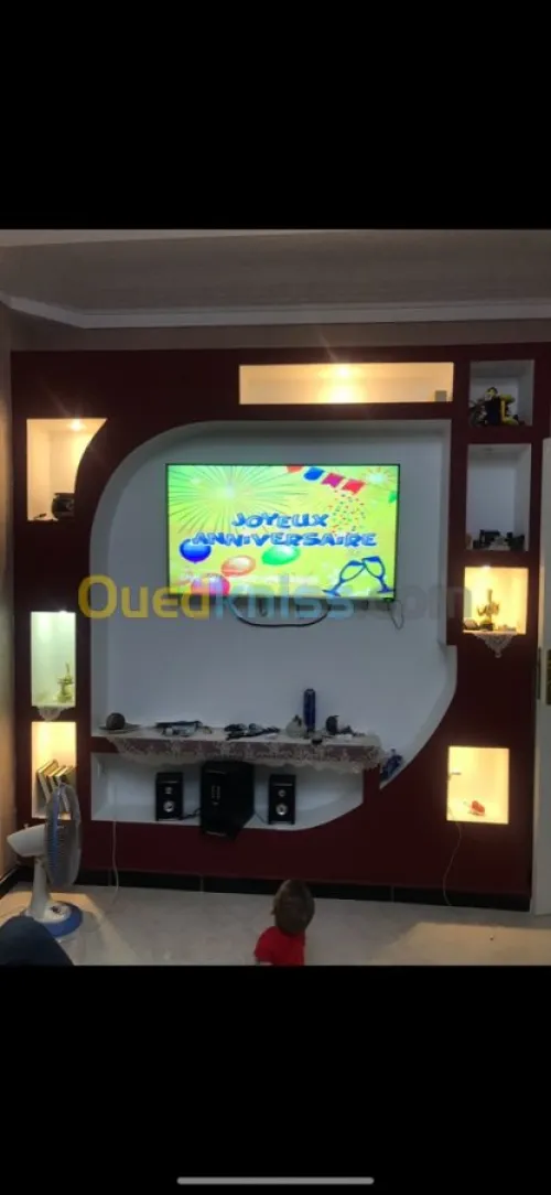 Placo plâtre 