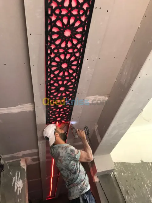 Placo plâtre 