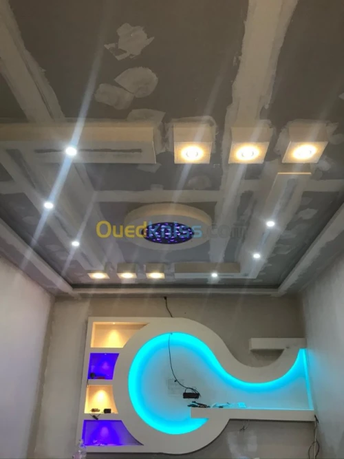 Placo plâtre 