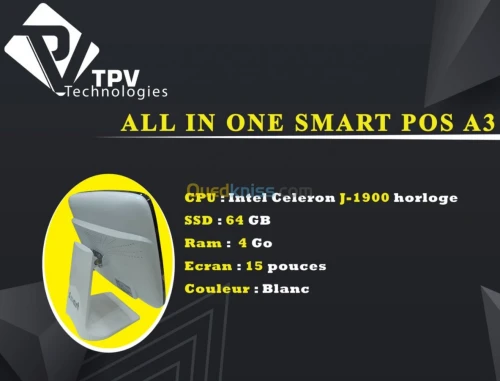 CAISSE TACTILE SMART POS A3