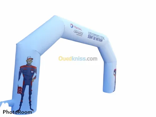 gonflables personnalisés