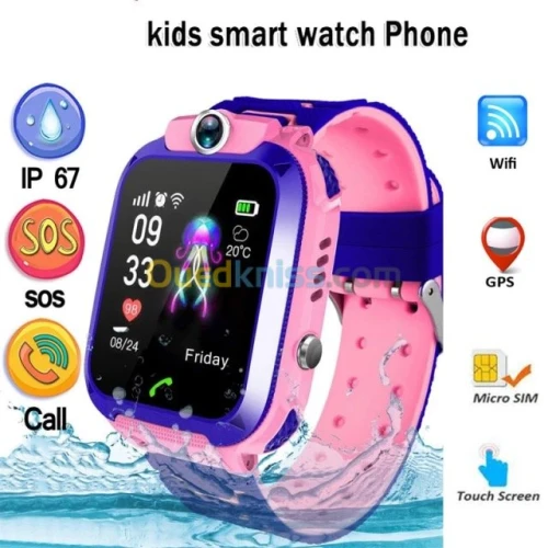 Montre connectée  pour enfants GPS