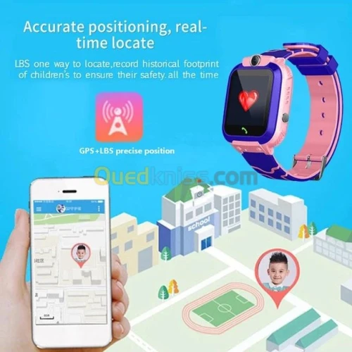 Montre connectée  pour enfants GPS