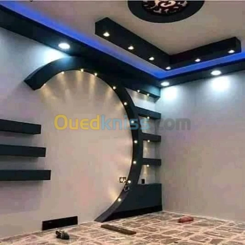 Decor placo platre B13 pvc 