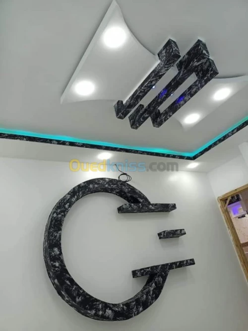 Decor placo platre B13 pvc 