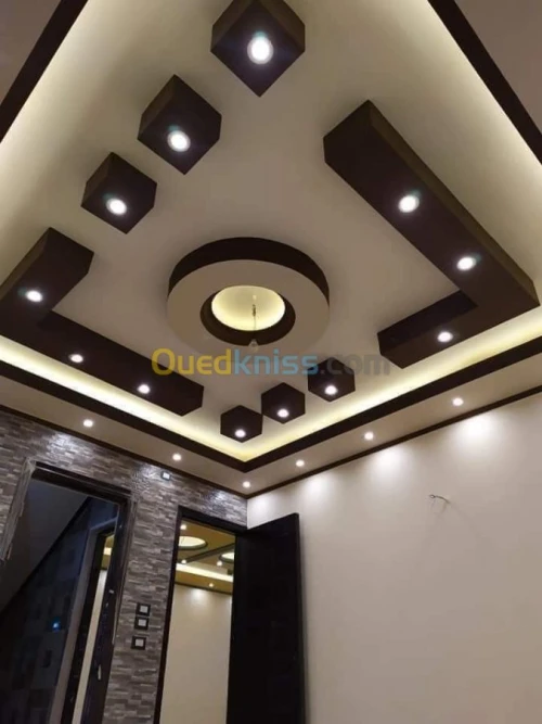 Decor placo platre B13 pvc 