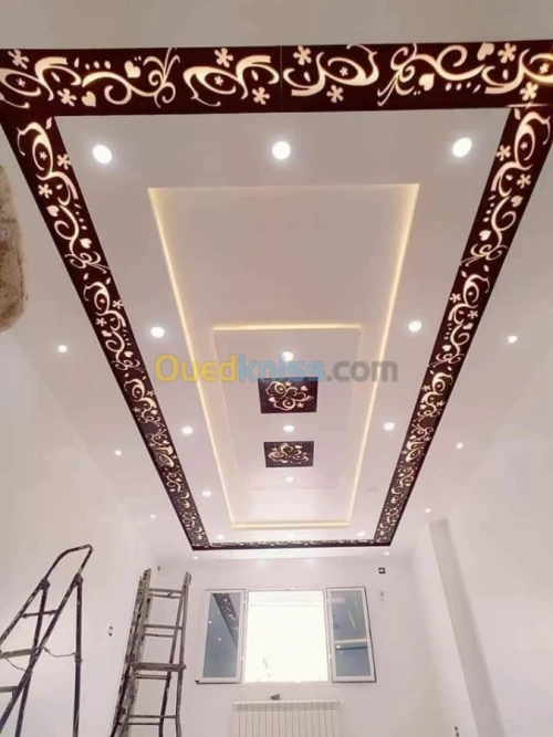 Decor placo platre B13 pvc 