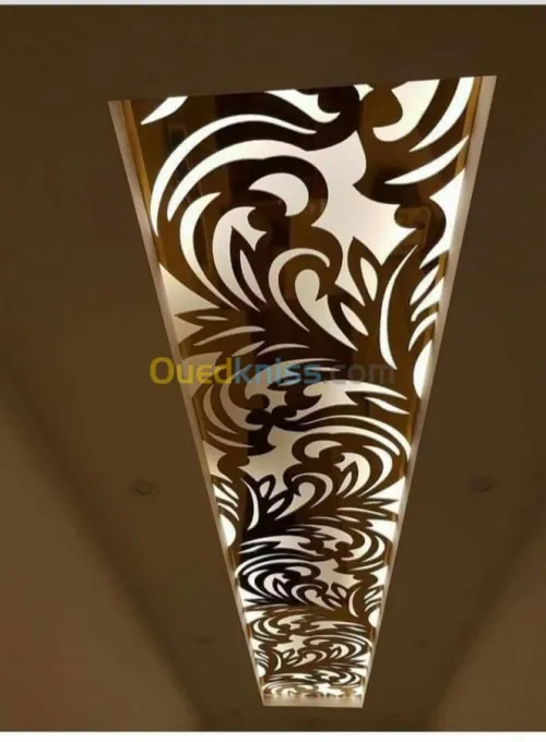 Decor placo platre B13 pvc 