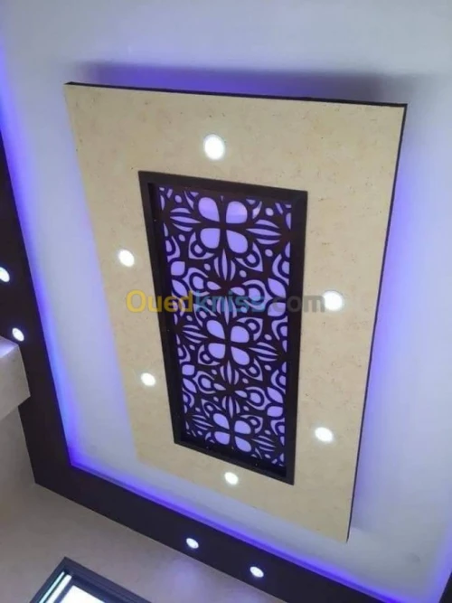 Decor placo platre B13 pvc 