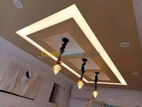Decor placo platre B13 pvc 