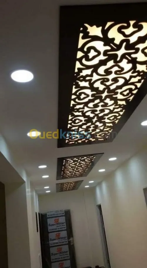 Decor placo platre B13 pvc 