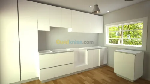 cuisine, dressing,meuble sall de bain 