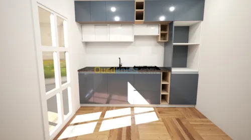 cuisine, dressing,meuble sall de bain 