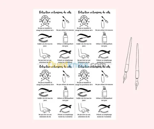 Formation extension des cils 