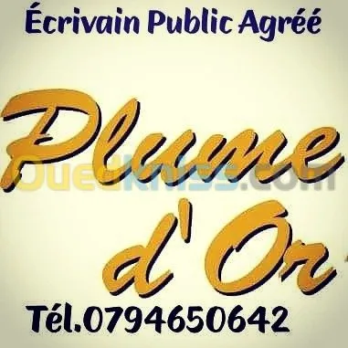 Écrivain Public Agréé