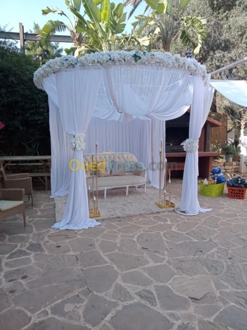 Location chapiteau chaise et table 