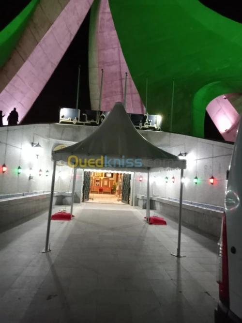 Location chapiteau chaise et table 