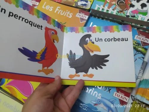 Livre en carton plastifié pour enfants