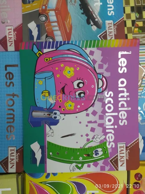 Livre en carton plastifié pour enfants