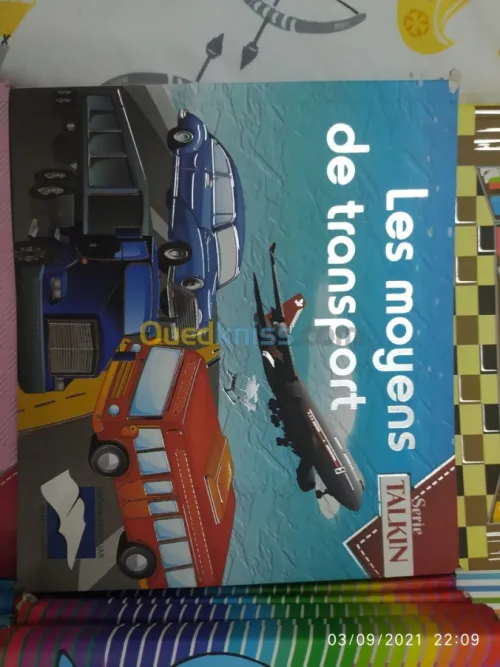 Livre en carton plastifié pour enfants