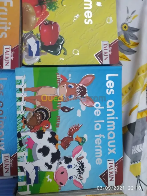 Livre en carton plastifié pour enfants
