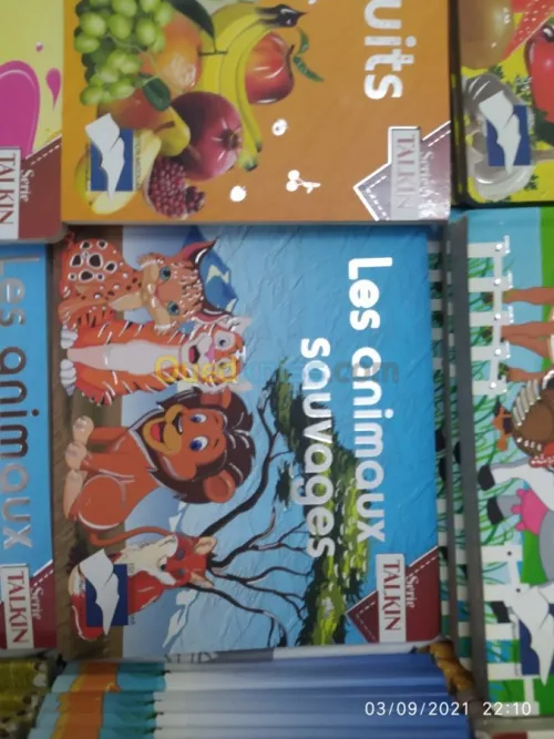 Livre en carton plastifié pour enfants