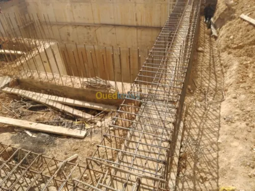 coffrage ferraillage bétonnage 