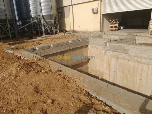 coffrage ferraillage bétonnage 