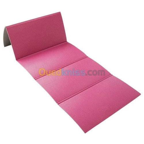 TAPIS Decathlon DE SOL PILATES PLIABLE 160CM X 60CM X 7MM - TONEMAT S FOLD BLEU