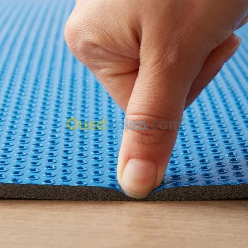 TAPIS Decathlon DE SOL PILATES PLIABLE 160CM X 60CM X 7MM - TONEMAT S FOLD BLEU
