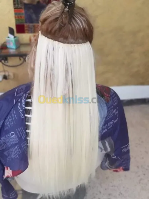 Tresse africaine et pose de extension