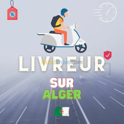 Livreur sur Alger