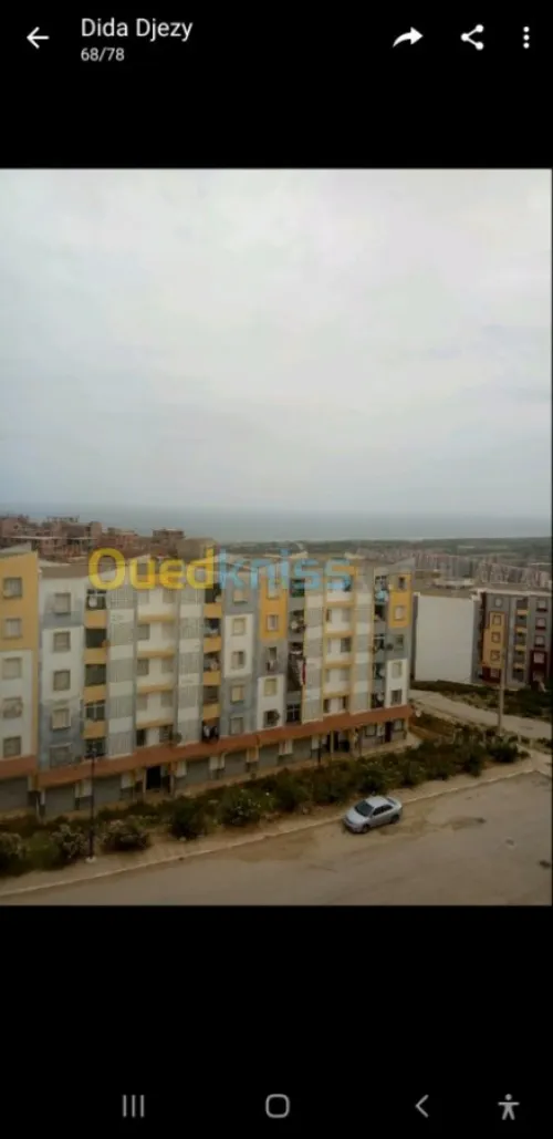 Vente Appartement F3 Jijel Jijel