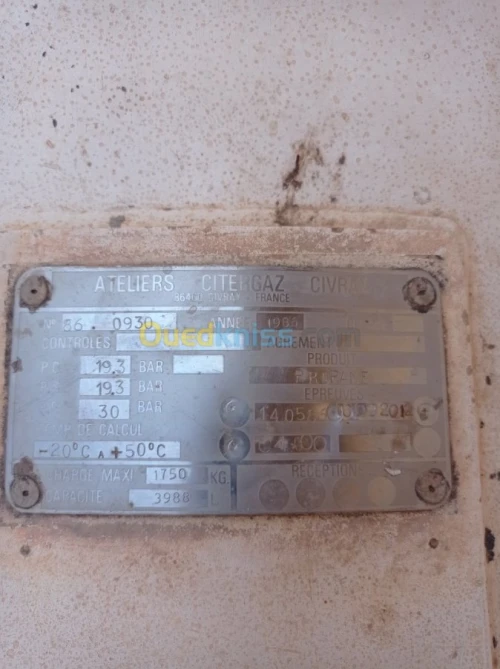 citerne gaz propane 