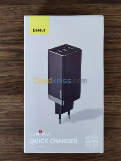 Chargeur Baseus GaN² 65W