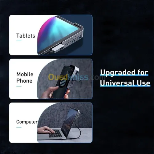 Baseus HUB  6 in 1 USB C To USB 3.0