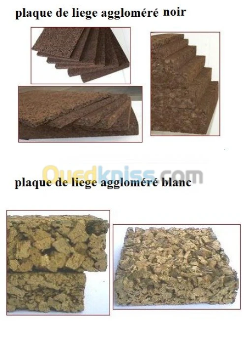 vente et exportation de liege