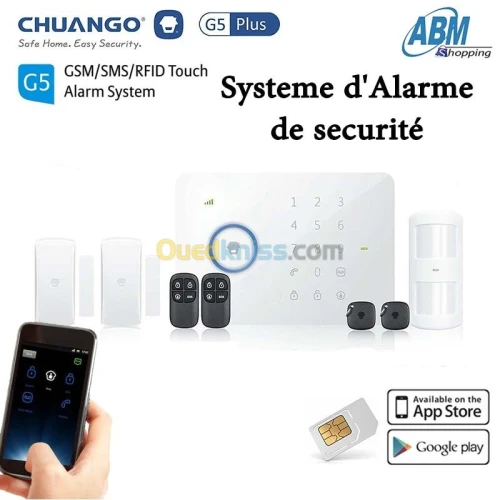 Système d'alarme de sécurité sans fil