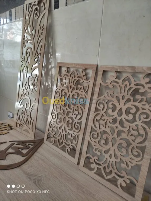 Fraisage, Decoupage;