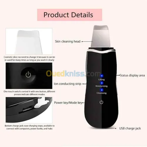 Maierda Épurateur Ultrasonique de Peau